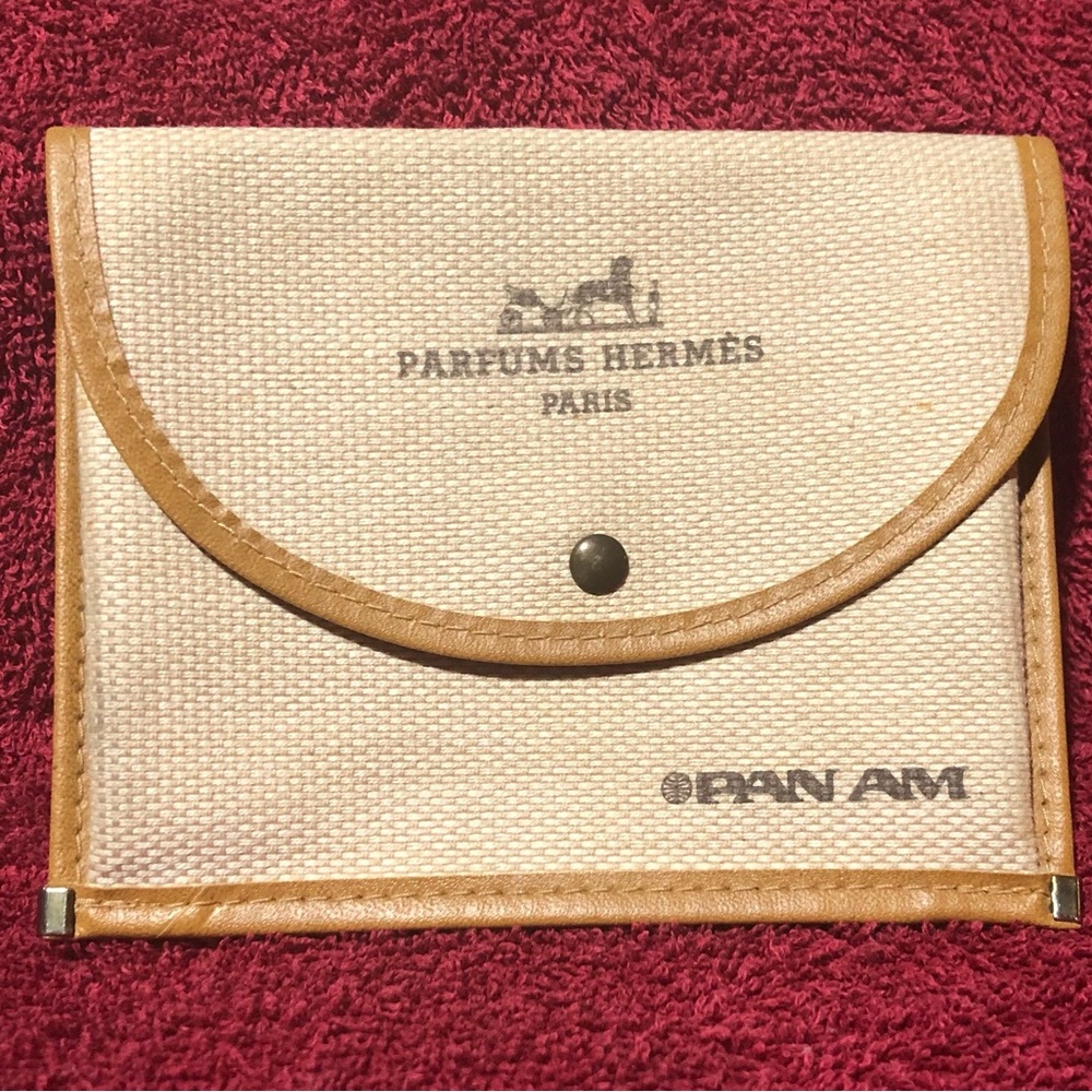 Hermès Vintage Paris Pan Am Toiletries Bag